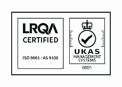 LRQA certified — ISO 9001, UKAS accredited